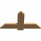 Ekena Millwork Eugene Smooth Timber Gable Bracket, Western Red Cedar, 36"W x 19"H x 1 1/2"D x 5 1/2"F, 13/12 Pitch GBW036X19X0206EUG00SWR - alternate 3